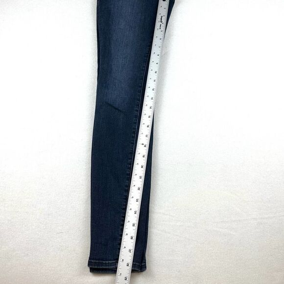 Frame Dark Blue Le Skinny de Jeanne Denim Jeans Women’s 26‎ - Picture 6 of 10